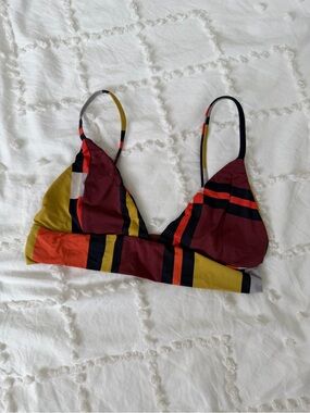 San Lorenzo Retro Collection Triangle Bralette Bikini Top | Size S (Fits XS)